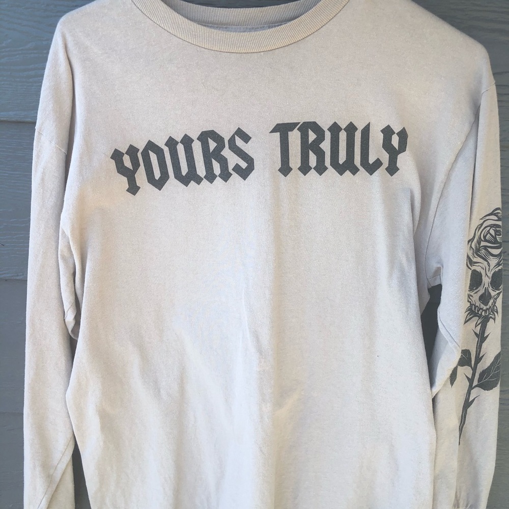 Men’s medium yours truly long sleeve
